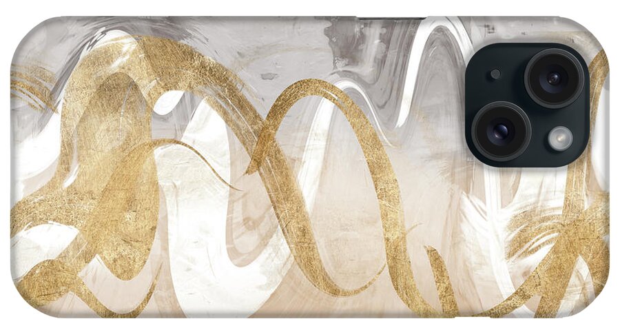 Abstract iPhone Case featuring the painting Infinite Swirl II #2 by Jennifer Goldberger