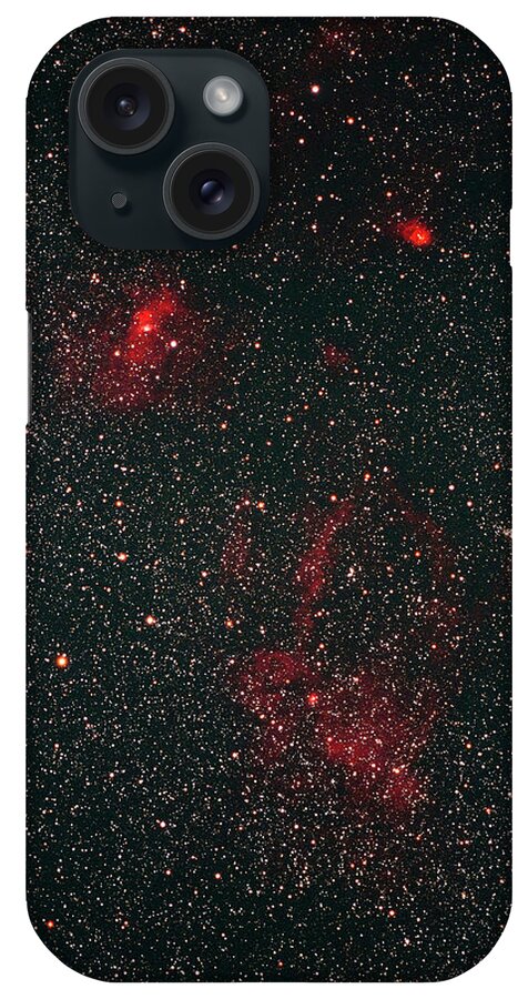 Black Color iPhone Case featuring the photograph Nebula #2 by Imagenavi
