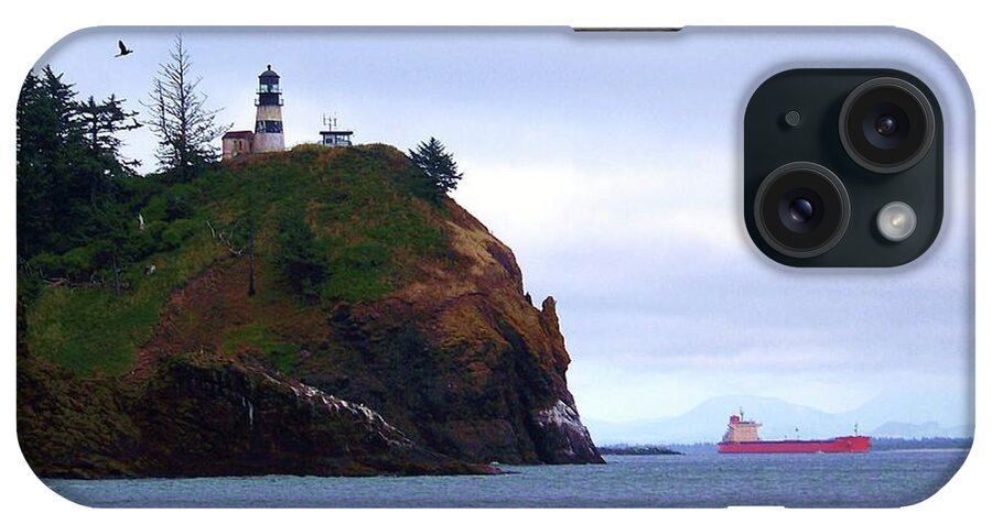 Lighthouse iPhone Case featuring the photograph From Above by Julie Rauscher
