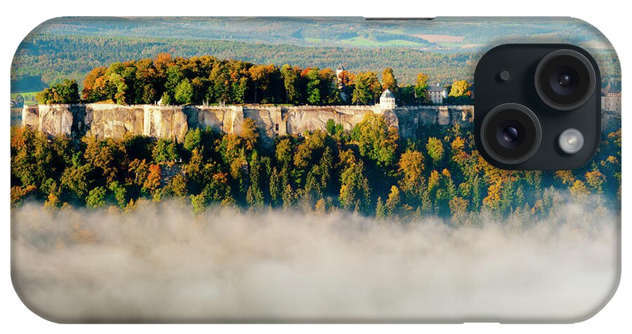 Clear Sky iPhone Case featuring the photograph Saxon Switzerland #2 by Subtik