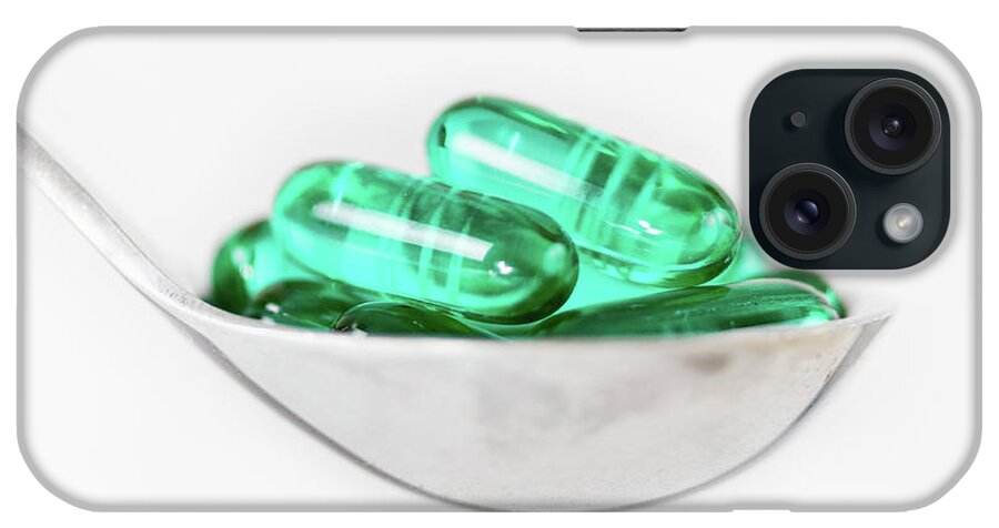 Vitamin Pill iPhone Case featuring the photograph Spoonful Of Supplements #2 by Microgen Images/science Photo Library