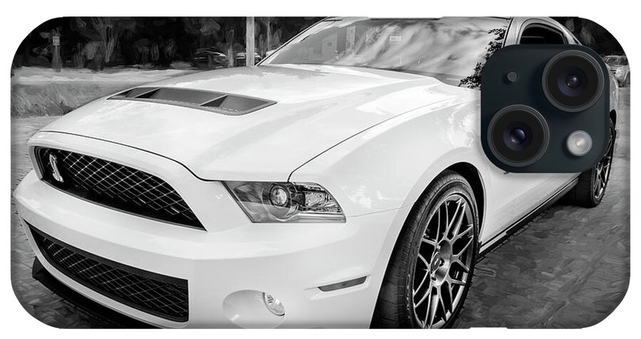 2012 Ford Mustang Shelby Gt500 iPhone Case featuring the photograph 2012 Ford Mustang Shelby GT500 by Rich Franco