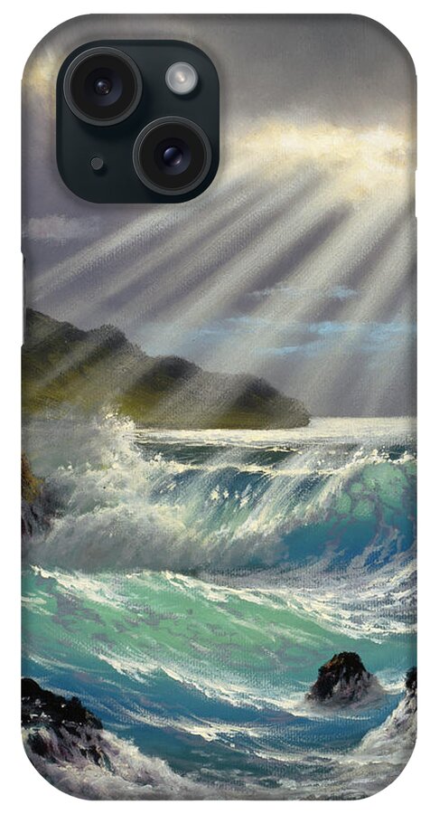 2420t0 iPhone Case featuring the painting 2420t0 by Anthony Casay