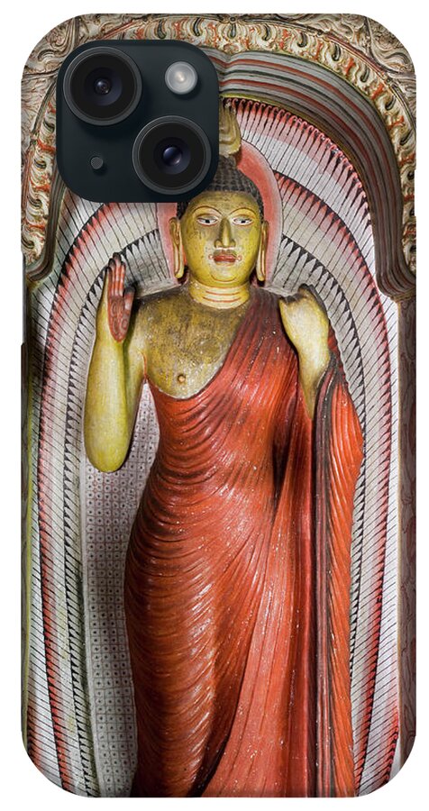 Standing Buddha Statue iPhone Case featuring the photograph 252-11130 by Robert Harding Picture Library