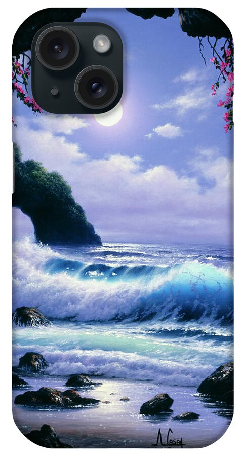 2598t0 iPhone Case featuring the painting 2598t0 by Anthony Casay