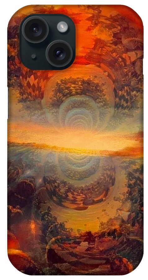Apocalypse iPhone Case featuring the digital art Armageddon #3 by Bruce Rolff