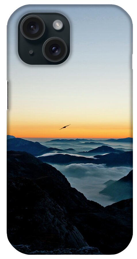 Ip_70432525 iPhone Case featuring the photograph Hochschwab In Sunrise, Styria, Austria #3 by Tom Lamm