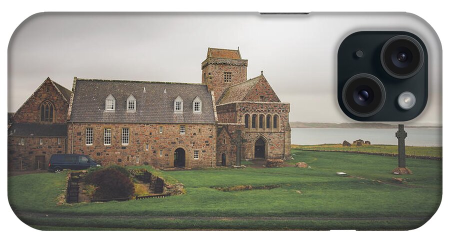 Iona Abbey iPhone Case featuring the photograph Iona Abbey #4 by Ray Devlin