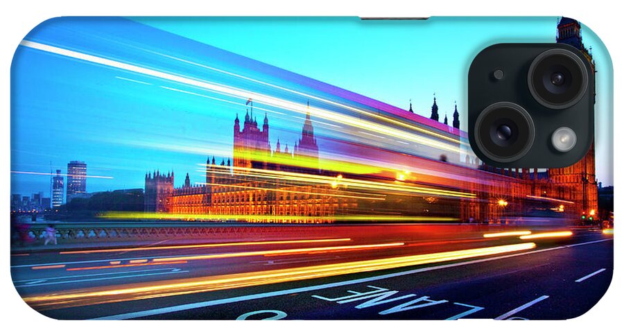 London Big Ben iPhone Case featuring the photograph London Big Ben #3 by Nina Papiorek