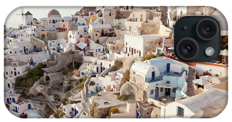 Greece iPhone Case featuring the photograph Oia, Santorini, Cyclades Islands, Greece #3 by Peter Adams