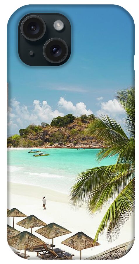 Estock iPhone Case featuring the digital art Malaysia, Terengganu, Perhentian Islands, Redang Marine Park, Pulau Redang #4 by Richard Taylor