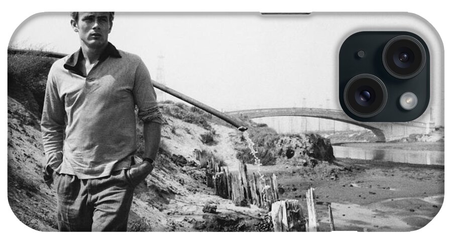Actor iPhone Case featuring the photograph James Dean #5 by Sanford Roth