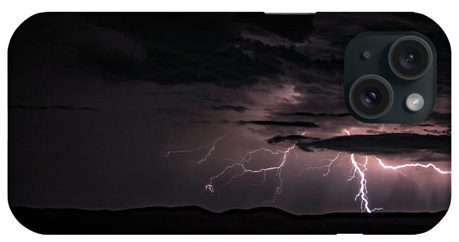 Lightning iPhone Case featuring the photograph Lightning #3 by Mark Jackson
