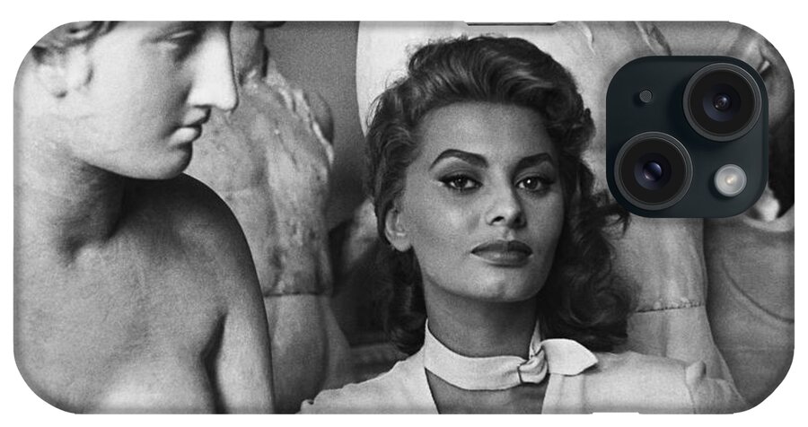 Acting iPhone Case featuring the photograph Sophia Loren #5 by George Daniell