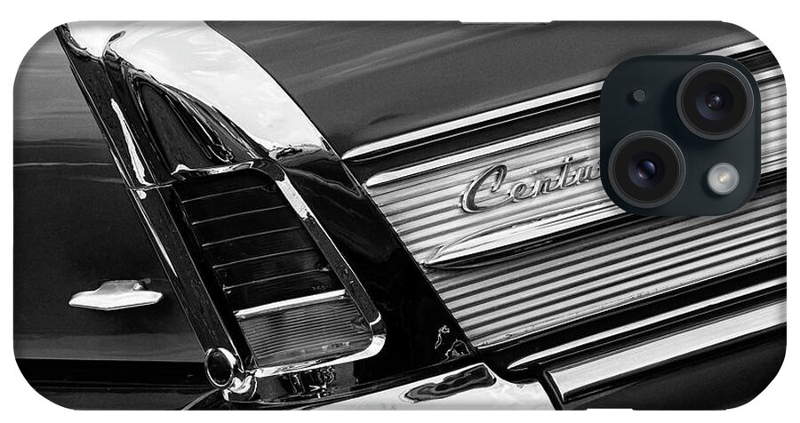 1958 iPhone Case featuring the photograph '58 Buick Century #58 by Dennis Hedberg