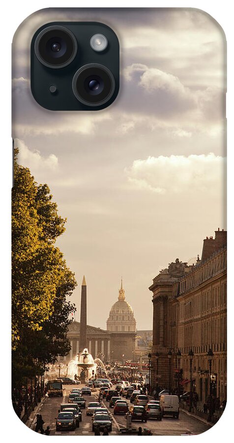 Outdoors iPhone Case featuring the photograph Paris, France #6 by Buena Vista Images