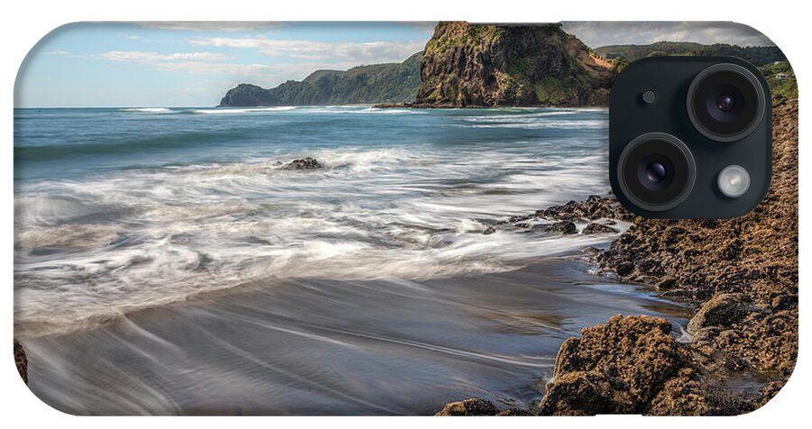 Piha Beach iPhone Case featuring the photograph Piha Beach - New Zealand #6 by Joana Kruse