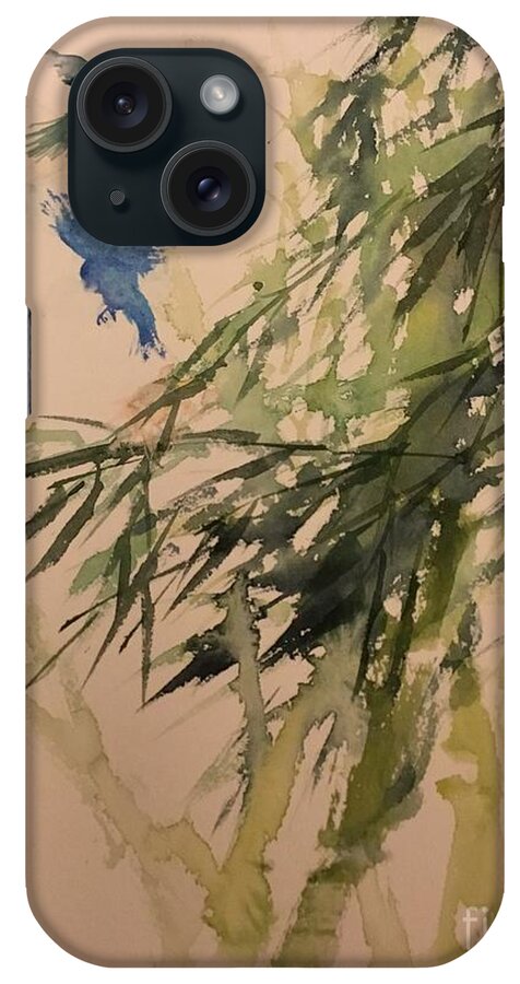 #63 S2019 iPhone Case featuring the painting #63 2019 by Han in Huang wong
