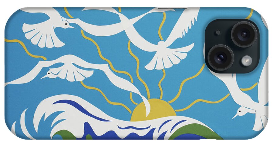 Religion & Spirituality iPhone Case featuring the mixed media 66co by Pierre Henri Matisse
