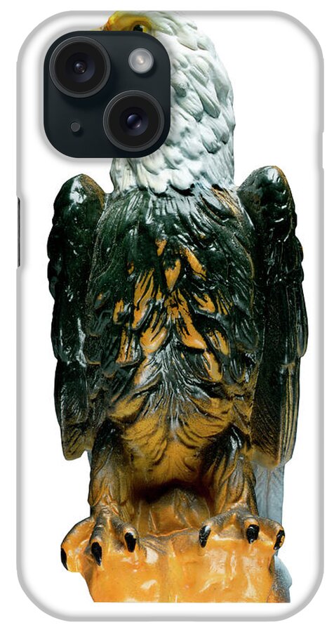 America iPhone Case featuring the drawing Bald Eagle #7 by CSA Images