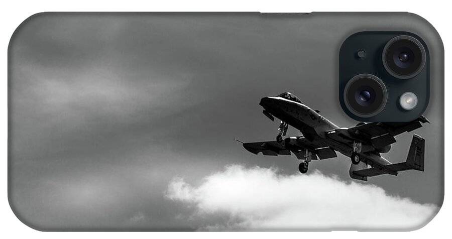 A-10 iPhone Case featuring the photograph A-10 Slow Pass by Doug Camara