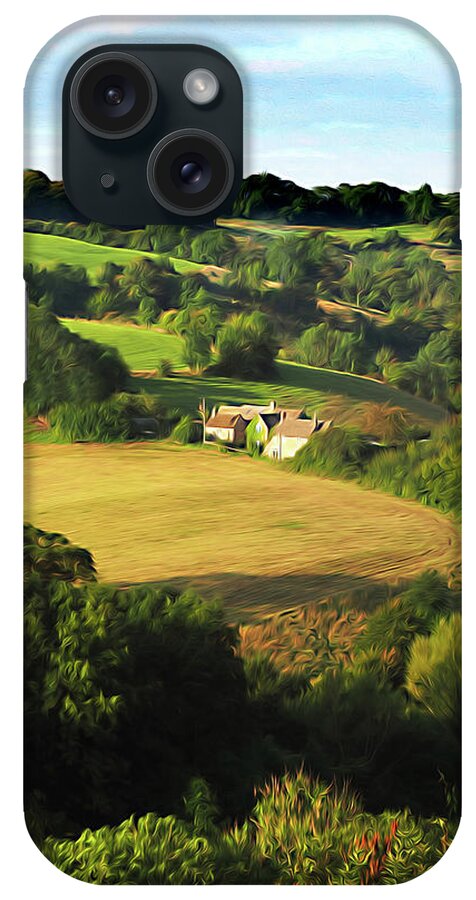 Cotswolds iPhone Case featuring the photograph A Pastoral Cotswolds Dreamstate by Joe Schofield