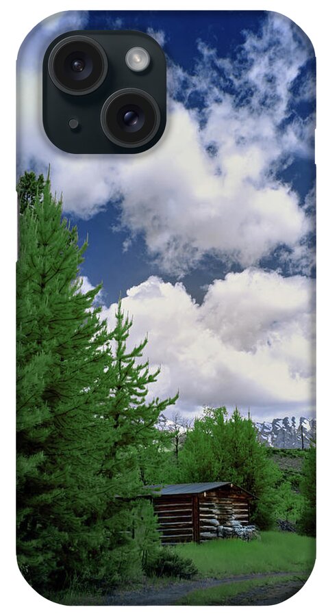 Tetons iPhone Case featuring the photograph A Place in the Tetons by Jon Glaser