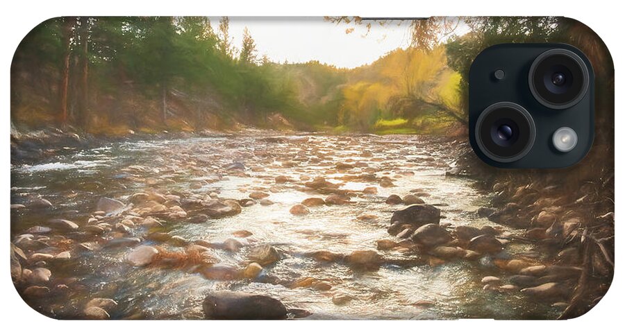 Colorado iPhone Case featuring the photograph A River Runs Through It by Jennifer Grossnickle