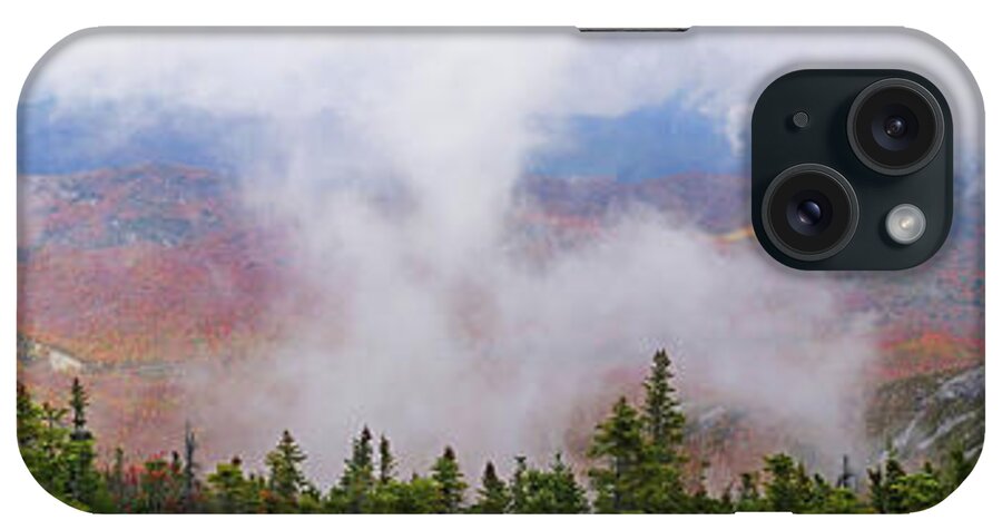 Adirondacks iPhone Case featuring the photograph A sea of Autumn Trees from Little RPR in the Adirondacks by Toby McGuire