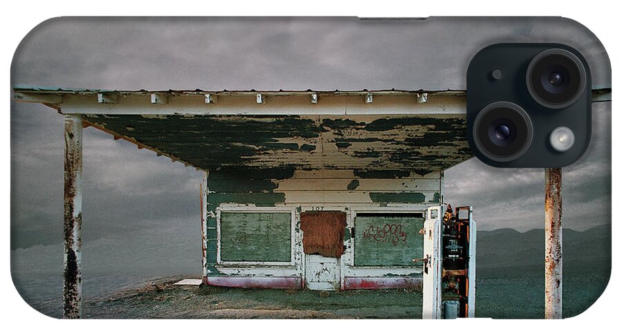 California iPhone Case featuring the photograph Abandoned Gas Station, Niland Ca by Ed Freeman