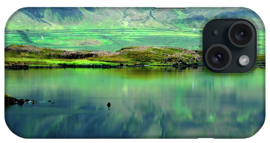 Scenics iPhone Case featuring the photograph ...about Greens by Jordi Angrill