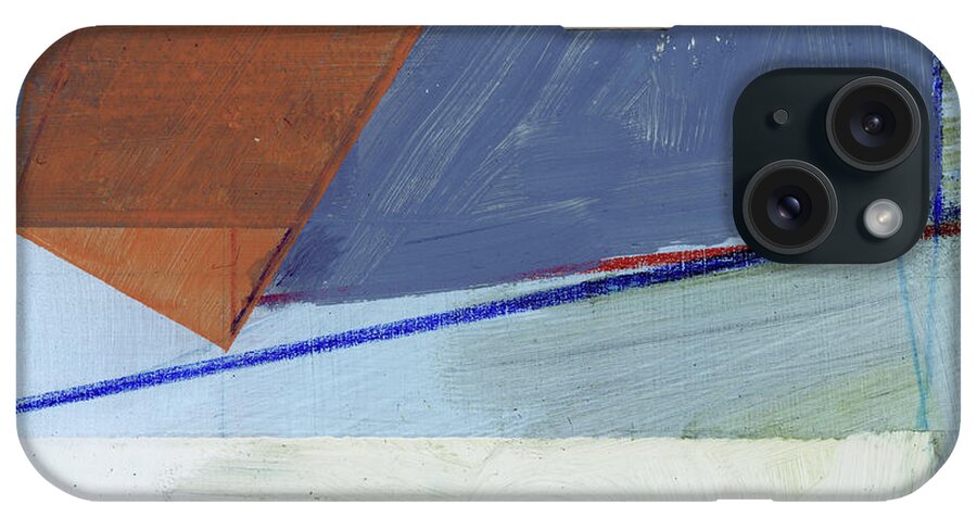 Abstract iPhone Case featuring the painting Abstract Mass II by Bellissimo Art