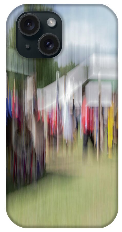 2019 Mohican Pow Wow iPhone Case featuring the photograph Abstract of The Pow Wow 2019 by Thomas Young