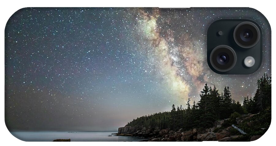 Anp iPhone Case featuring the photograph Acadia National Park Milky Way by C Renee Martin