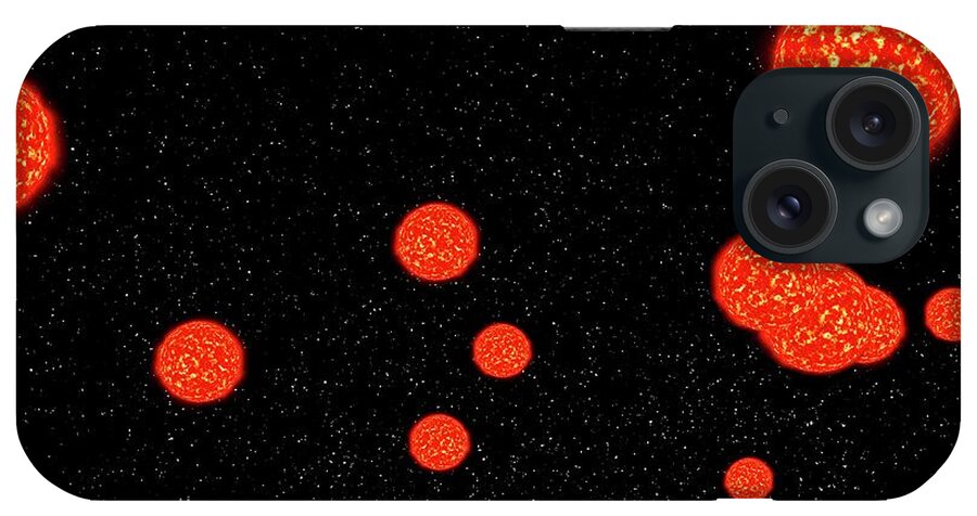 Star iPhone Case featuring the photograph Active Stars by Victor De Schwanberg/science Photo Library