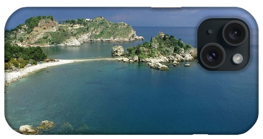 Scenics iPhone Case featuring the photograph Aerial View Of A Rock Beach Coastline by Travel Ink