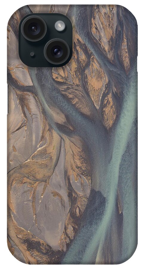 Scenics iPhone Case featuring the photograph Aerial View Of Hosa River, South West by Peter Adams