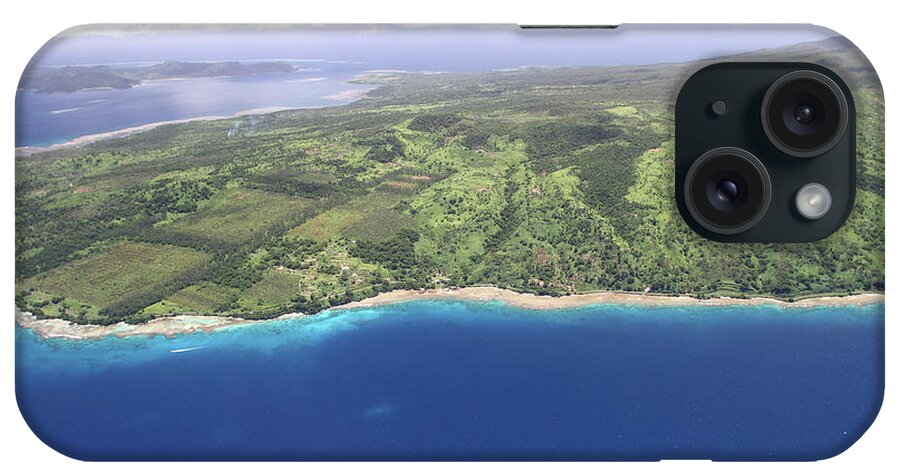 Dramatic Landscape iPhone Case featuring the photograph Aerial View Of Taveuni Island In by Reniw-imagery