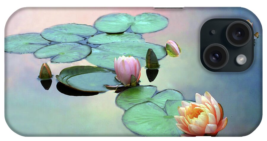 Lilies iPhone Case featuring the photograph Afloat by Jessica Jenney