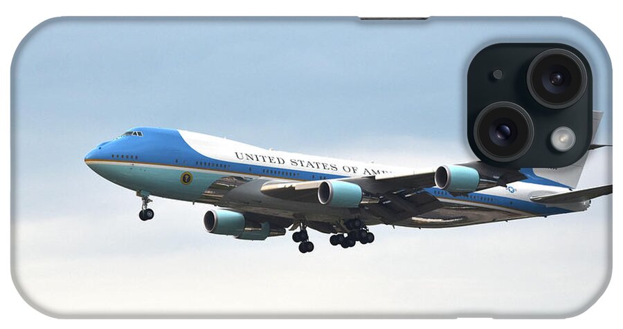 Air Force One Sam 28000 iPhone Case featuring the photograph Air Force One Sam 28000 by Robert Michaud