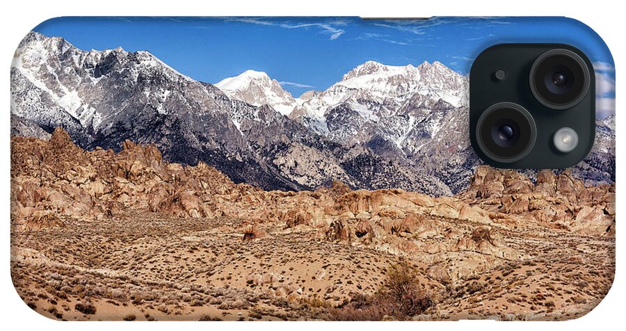 Alabama Hills iPhone Case featuring the photograph Alabama Hills by Jon Exley