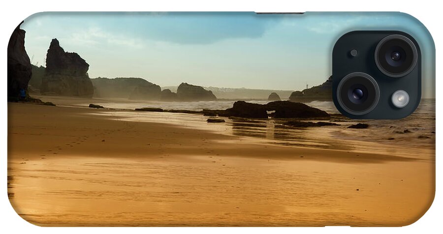Algarve iPhone Case featuring the photograph Algarve Beach by Lucynakoch