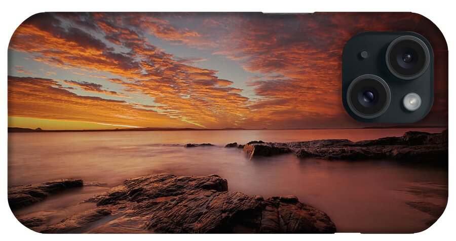 National Park iPhone Case featuring the photograph Amazing sunset by Nicolas Lombard