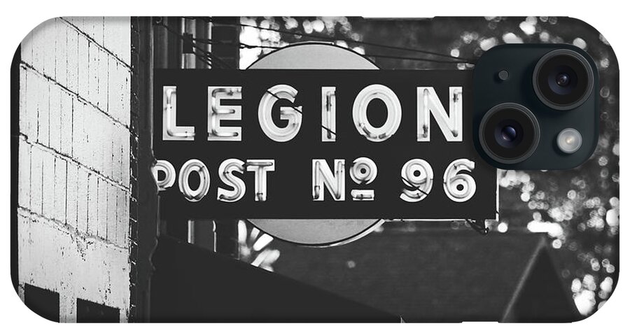 American Legion iPhone Case featuring the photograph American Legion Post 96 by Mountain Dreams