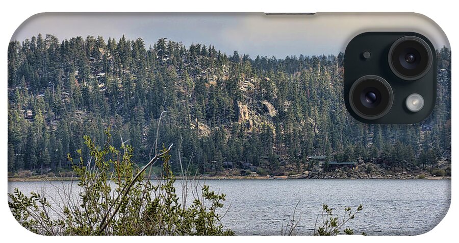 Top iPhone Case featuring the photograph Among The Rocks And Trees by Paulette B Wright