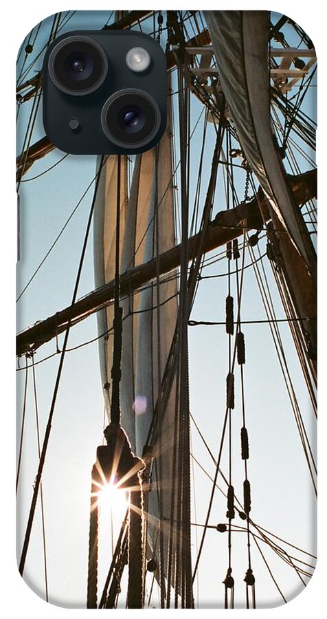 Ship iPhone Case featuring the photograph And a star to steer by by Fred Bailey
