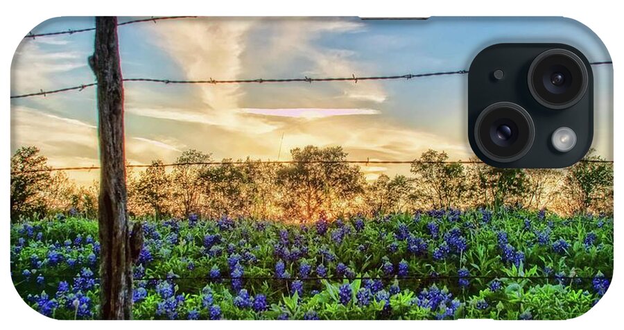Bluebonnets iPhone Case featuring the photograph Angel in the Sky by Ronnie Prcin