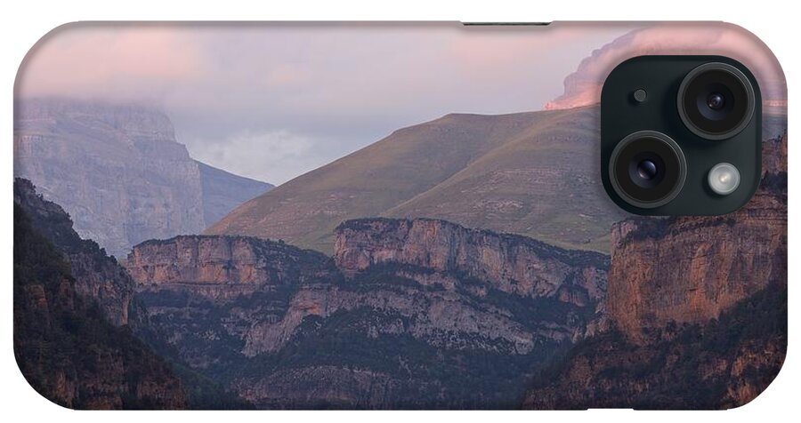 Anisclo Canyon iPhone Case featuring the photograph Anisclo Canyon Sunset by Stephen Taylor