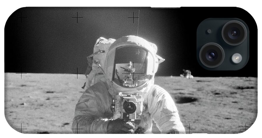Apollo 12 iPhone Case featuring the photograph Apollo 12 Astronaut Conrad On The Moon by Nasa/science Photo Library