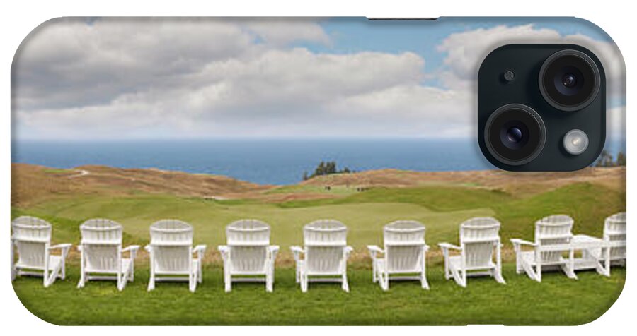Chairs iPhone Case featuring the photograph Arcadia Bluff Panorama, Arcadia, Michigan ?10 by Monte Nagler